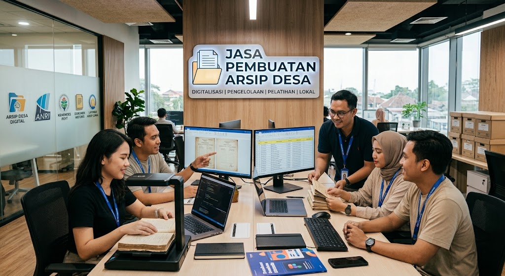 jasa pembuatan sistem arsip desa